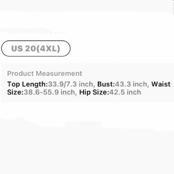 🆕 FLORAL Black & Pink Swimsuit !!! Brand New!!! Plus Size 4X - Picture 4 of 7